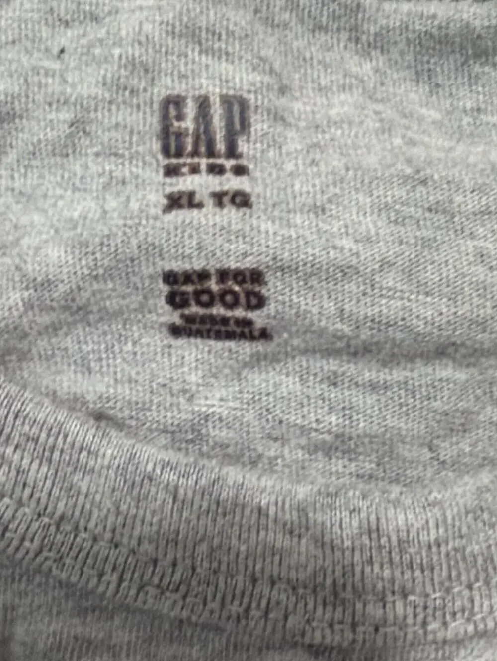 GAP Kids Boys Gray Graphic T-Shirt XL